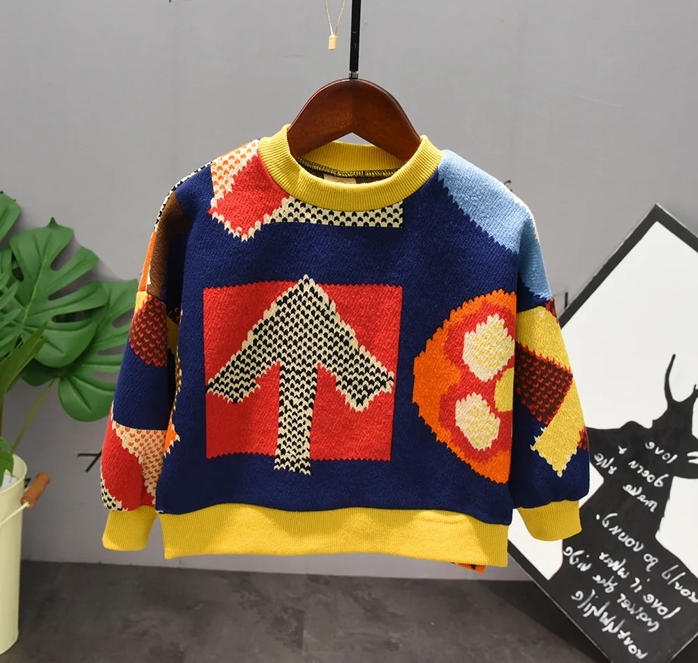 Spring and Autumn New Kids 3pcs Sport Suits Fashion Baby Boys Sweater + Vest Stitching Jeans Suit Children Clothing Set 2-7Y | Детская