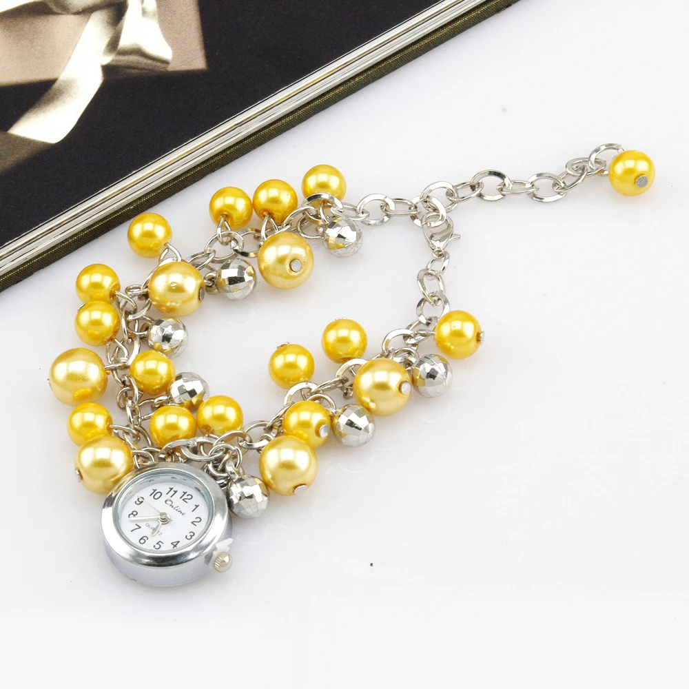 Женские кварцевые часы деловые модные с круглыми циферблатами браслет из сплава