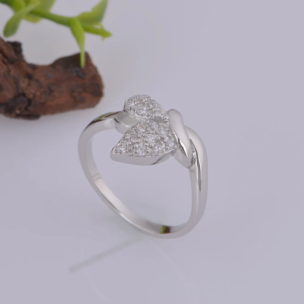 Ювелирное серебряное кольцо Уникальный Дизайн Разные цвета J330 для женщин cz свадебные кольца