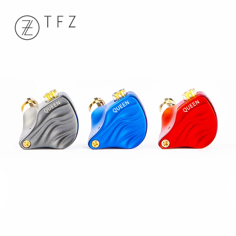 TFZ королева, Hi-Fi, внутриканальный монитор наушник динамический IEM с 2-pin/0,78 мм Отсоединяемый кабель для ди-Джея свет для сцены парти металлические наушники 3,5 мм Сделано в Китае