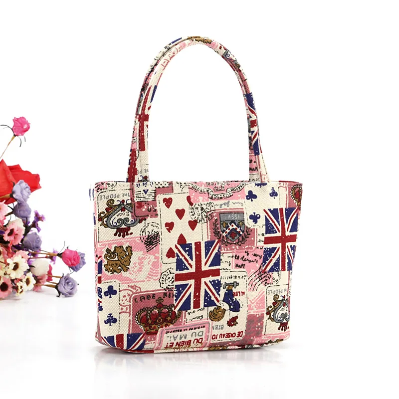 Модная красивая Холщовая Сумка для девушек Женская Повседневная сумка на одно