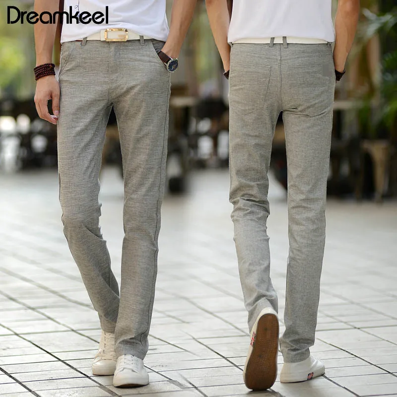 Summer Clothe Casual Harem Pants Men Jogger Pants Men Fitness Trousers Linen Male Chinese Traditional Harajuku Y