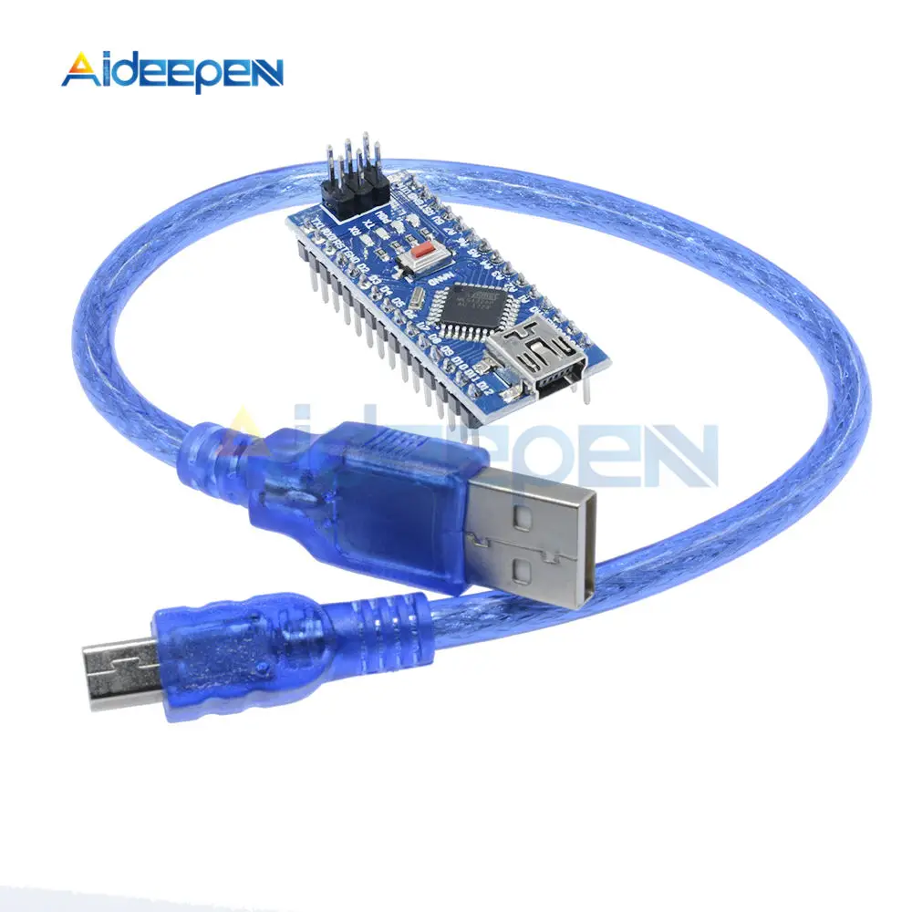 1 шт. для контроллера Arduino Nano V3.0 ATMEGA328P ATMEGA328 CH340 USB-драйвер + USB-кабель | Инструменты