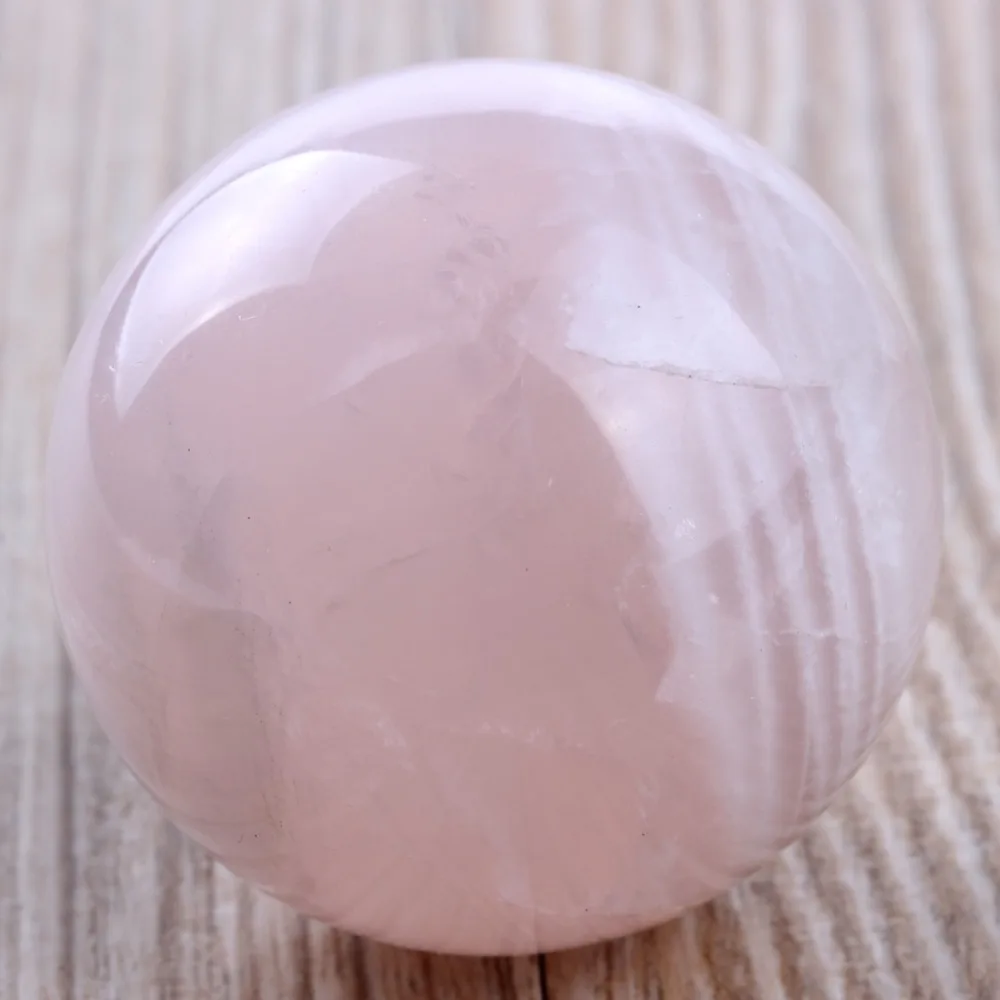 

Natural Carved 50mm Tumbled Pink Rose Quartz Sphere Polished Ball Healing Crystal Fengshui Ornament with Freeshipping SPH075