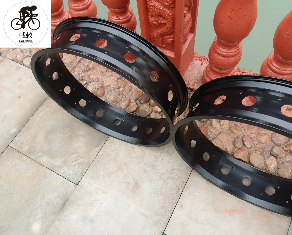 Kalosse snow bike wheel DIY colors 20 inch 36holes 100mm width 20*4.8 tires Beach rims | Спорт и развлечения