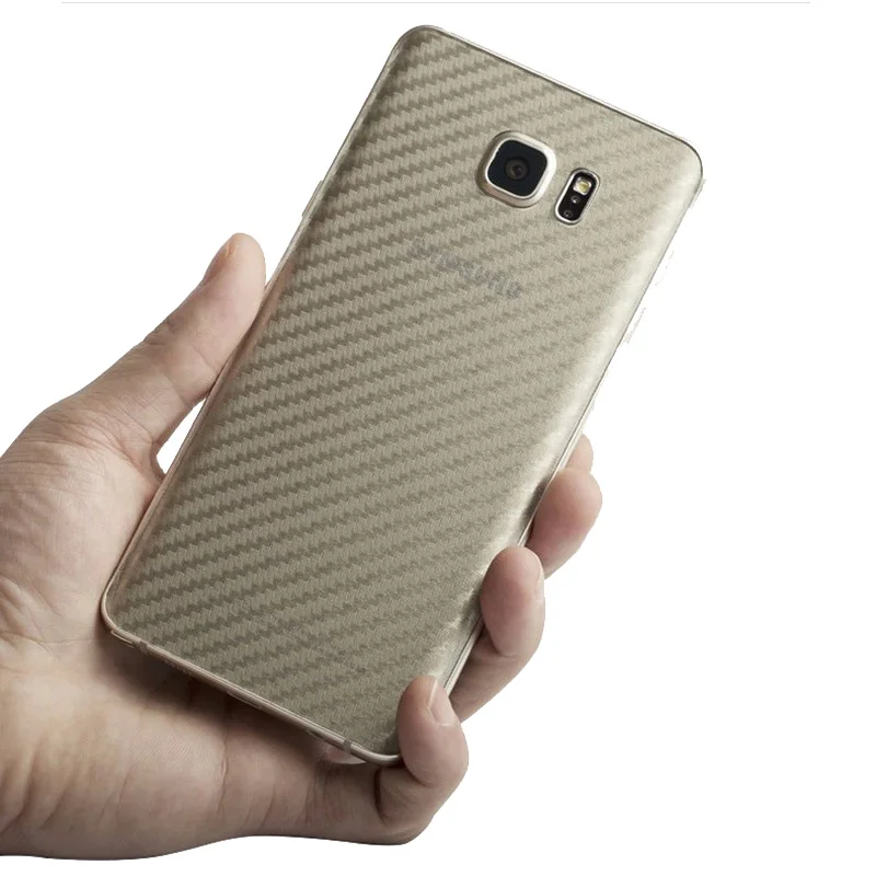 Наклейки Ascromy на заднюю панель телефона из углеродного волокна 10 шт. для Samsung Galaxy S6