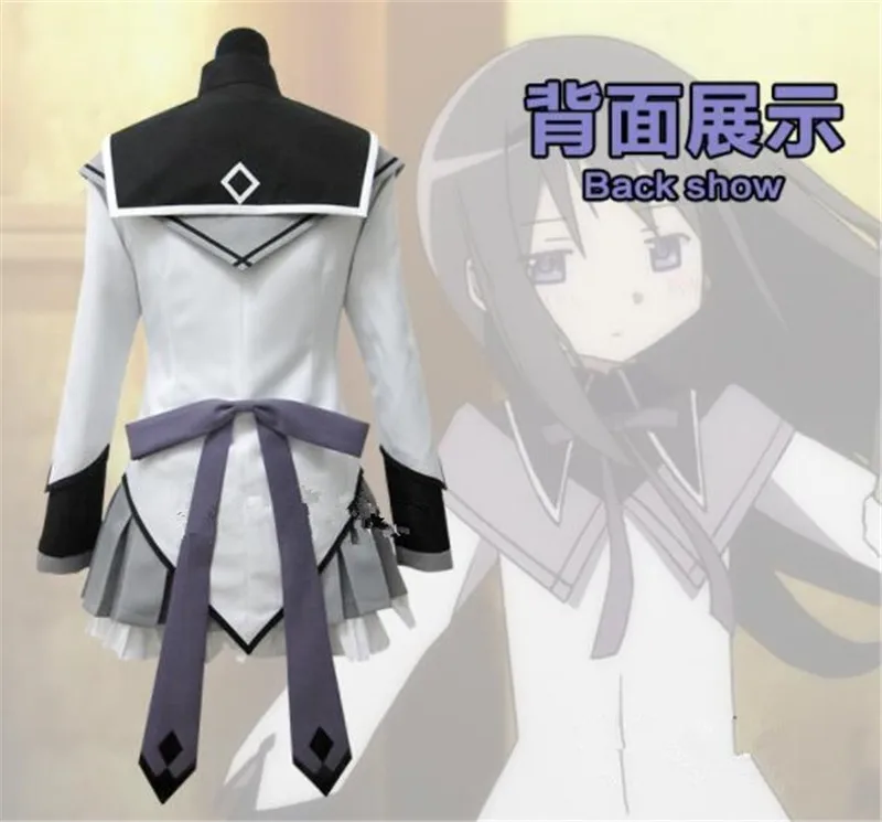 Костюм для косплея Puella Magi Madoka Magica Homura Akemi индивидуальное вечернее платье юбка