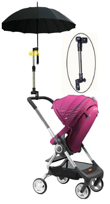 Umbrella Holder for Baby Stroller Adjustable Bracket Bicycle Wheelchair Pram YOYA YUYU Accessories | Мать и ребенок