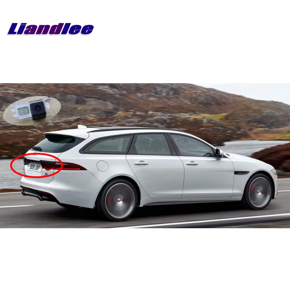 Камера заднего вида Liandlee HD CCD с ночным видением для Jaguar XF (X260) / XFL 2016-2018 | Автомобили