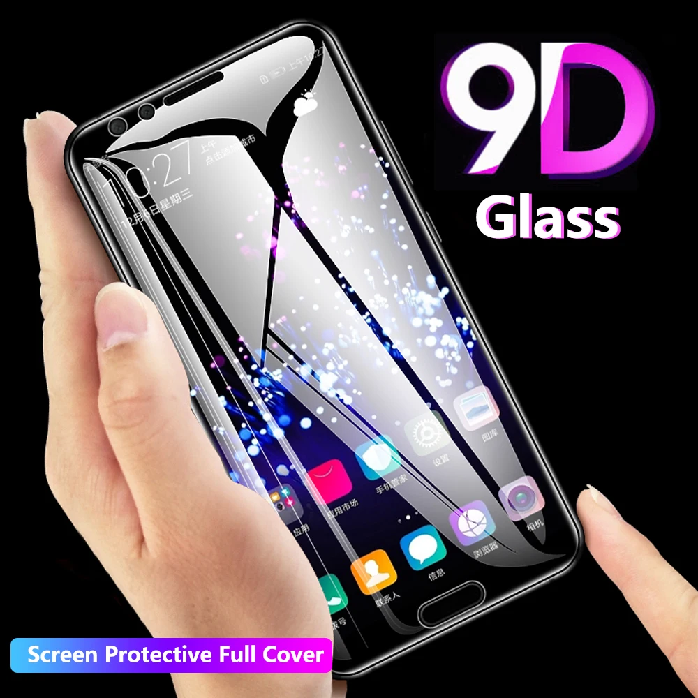 9D полное покрытие защита закаленное стекло для iphone 7 Защита экрана Защитное 6 6s 8