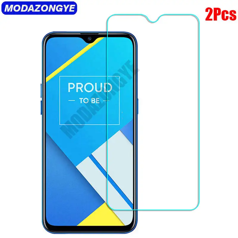 2 шт закаленное стекло Realme C2 протектор экрана для OPPO Realme C2 RealmeC2 стеклянная защитная пленка