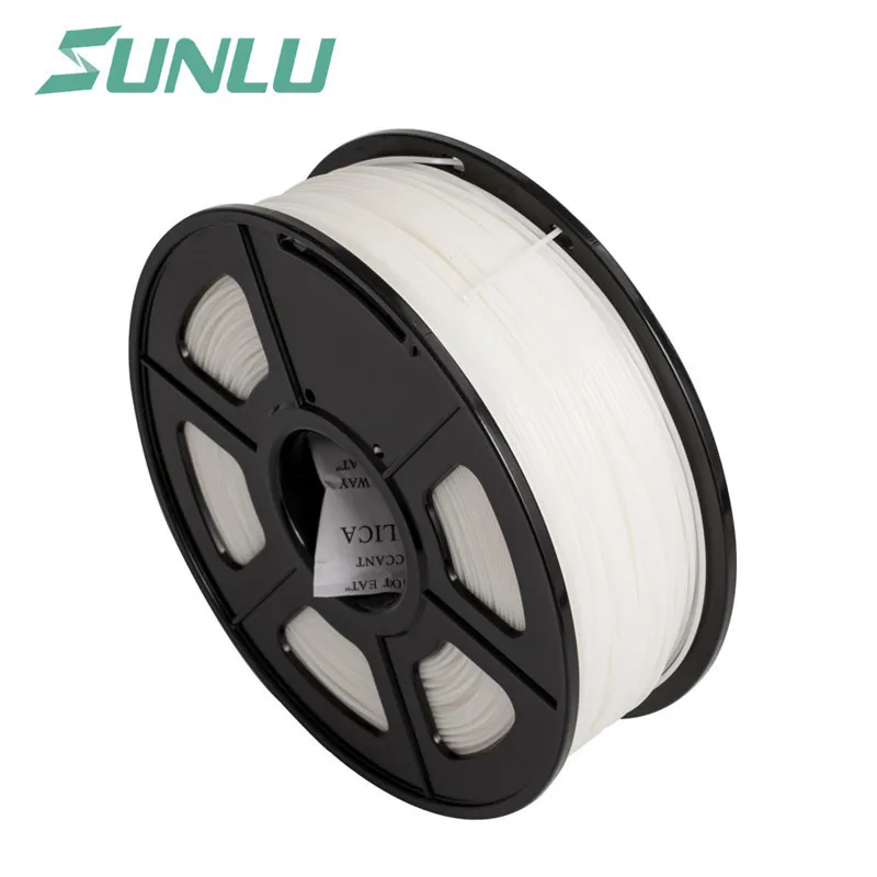 SUNLU 3d принтер нить PA нейлон V2 1,75/3,0 мм 1 кг высокая прочность расходные материалы хорошо для печати ваза абажур
