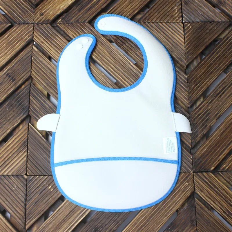 

Pvc Waterproof Baby bi Big Pocket Food Catcher for Babies and Toddlers FDA approved Unisex Design Waterproof Stain Resist