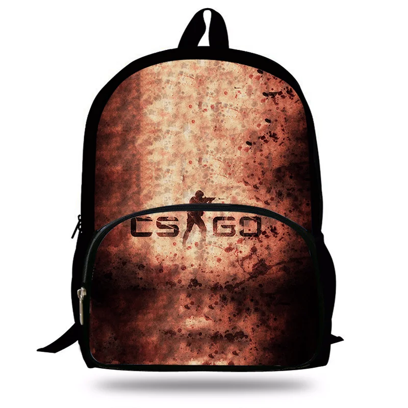 Школьные сумки Counter Strike детские на плечо повседневные Рюкзаки для ноутбука детей