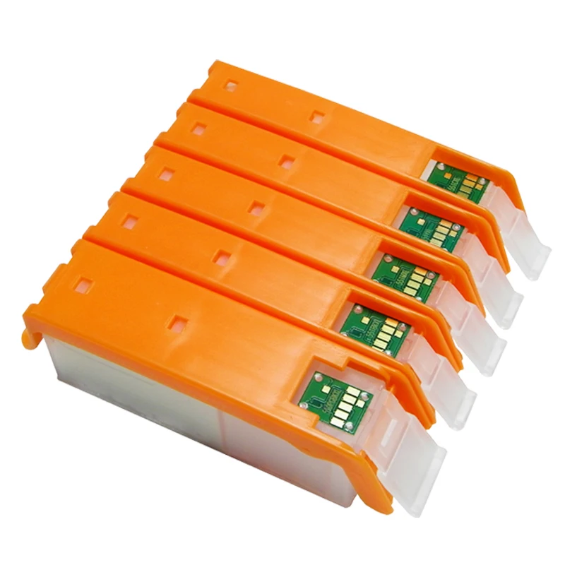 Многоразовый картридж с чернилами для canon чипами ARC PIXMA MG6640 IP7240 MG5440 MG5540 поддержкой