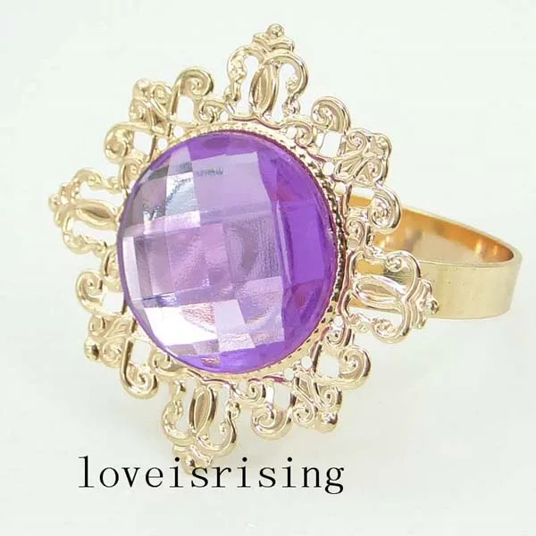 21 цвет 8 шт. бриллиантовое Золотое Φ кольцо свадебный банкет Свадебный обеденный