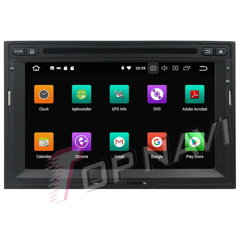 Автомобильный мультимедийный DVD плеер Topnavi Octa Core Android 9 0 для Peugeot 3008/5008 Partner 2010 2016