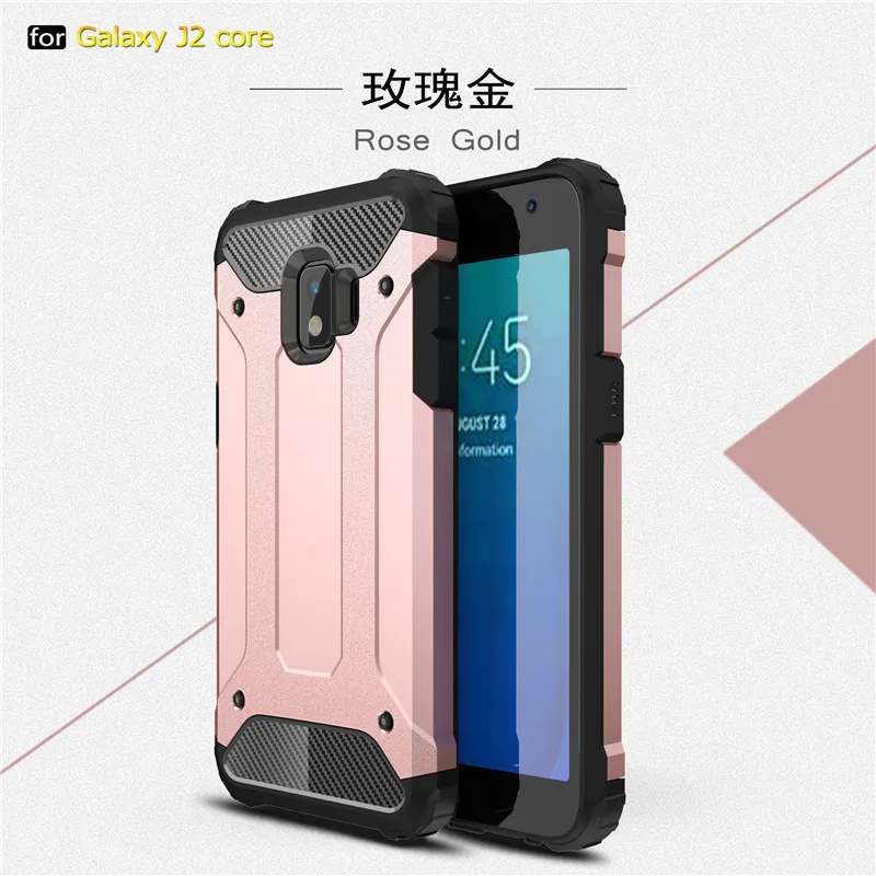For Samsung Galaxy 2 Core Case PC + TPU Dual Layer Armor Anti-knock J2 Cover |