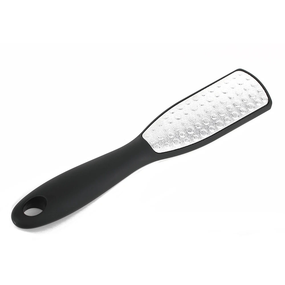 Черная двусторонняя пилочка для ног удаления мозолей и омертвевшей кожи