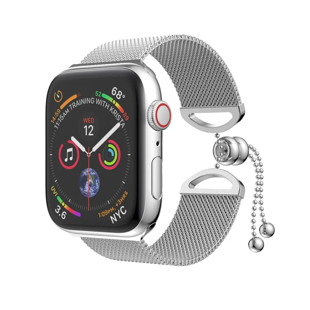 Высокое качество Мода Миланского нержавеющая сталь браслет ремешок для Apple Watch