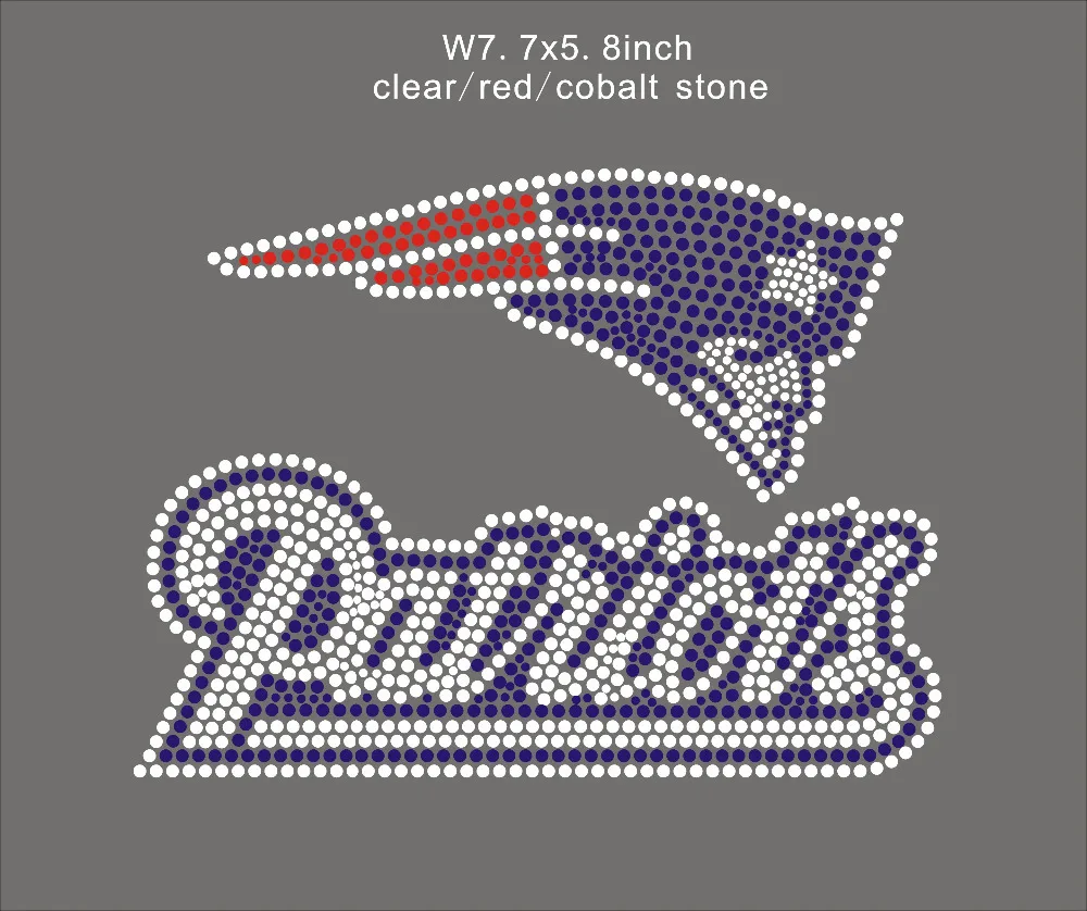 15 шт./лот мотив с передачей горного хрусталя аппликация горячей фиксацией