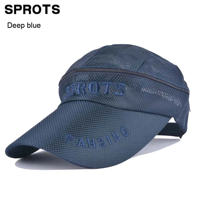 Двойной Мужской Лето солнцезащитная Кепка Пеший Туризм sunbonnet Бейсболка Рыбалка