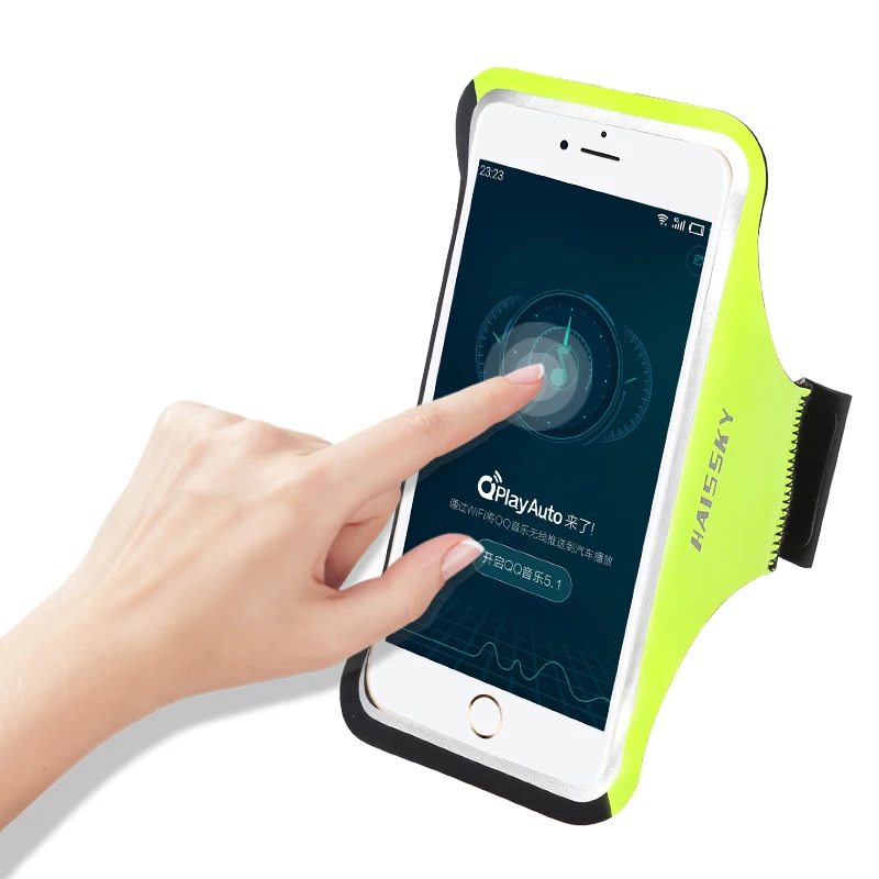 Спортивный чехол Haissky на руку для iPhone 11 Pro X XR XS Max 6 8 7 Plus спортивный телефона бега