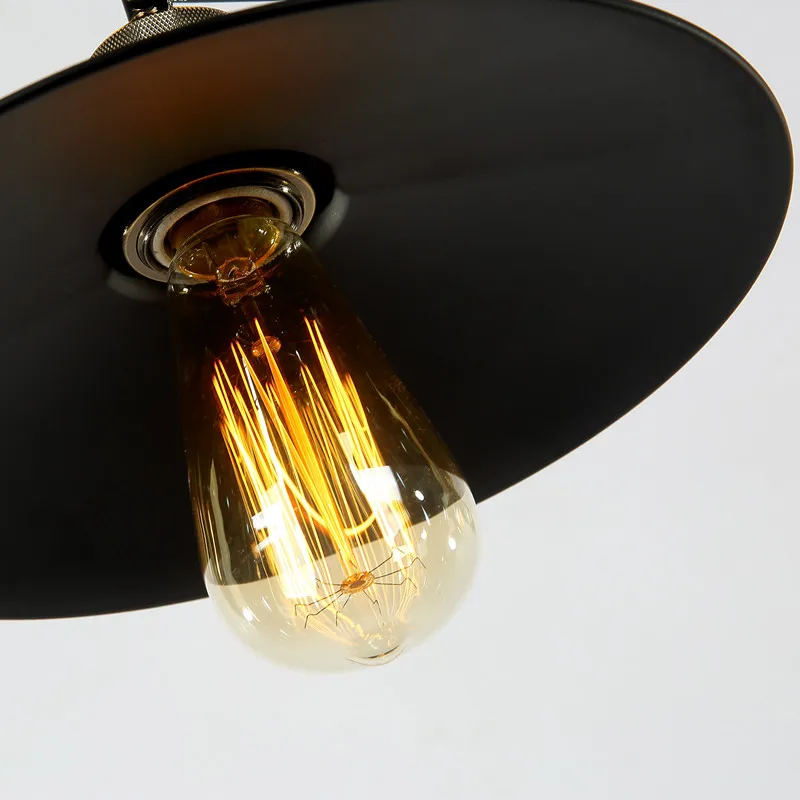 Потолочные светильники винтажная люстра железный ролик бар лампа для украшения