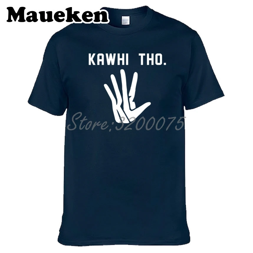 Мужская футболка с круглым вырезом Kawhi Leonard KAWHI THO 2 MVP KL2 Los Angeles W17072806|t shirt men|t shirtshirt men