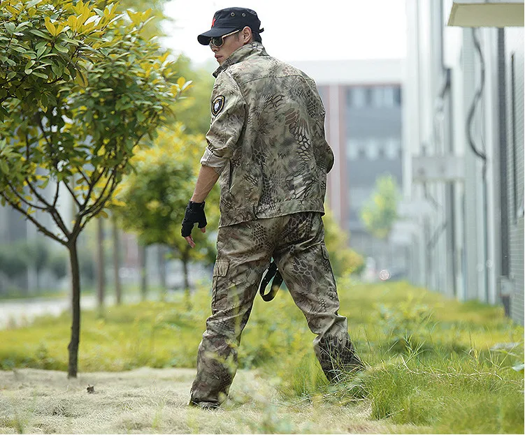 2018 камуфляжные костюмы для мужчин фанаты военных спецназа боевая одежда наборы |