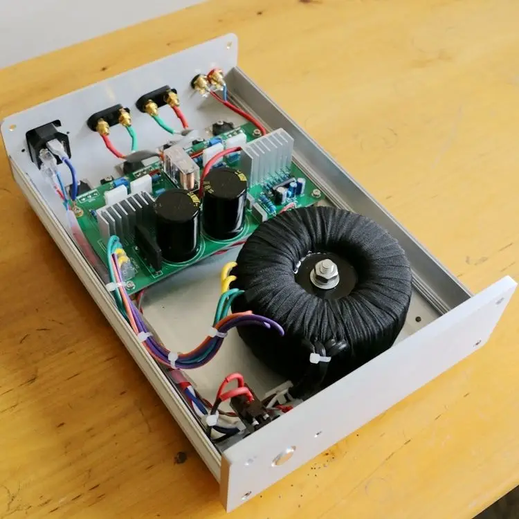 Готовый U1 HIFI стерео аудио усилитель мощности на NJW0281G/ NJW0302G (100 Вт + 100 Вт)|audio power