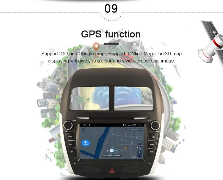 JDASTON Android 10,0 автомобильный dvd-плеер для Mitsubishi ASX 2011- peugeot 4008 Citroen C4 Мультимедиа gps 2 Din автомагнитола стерео