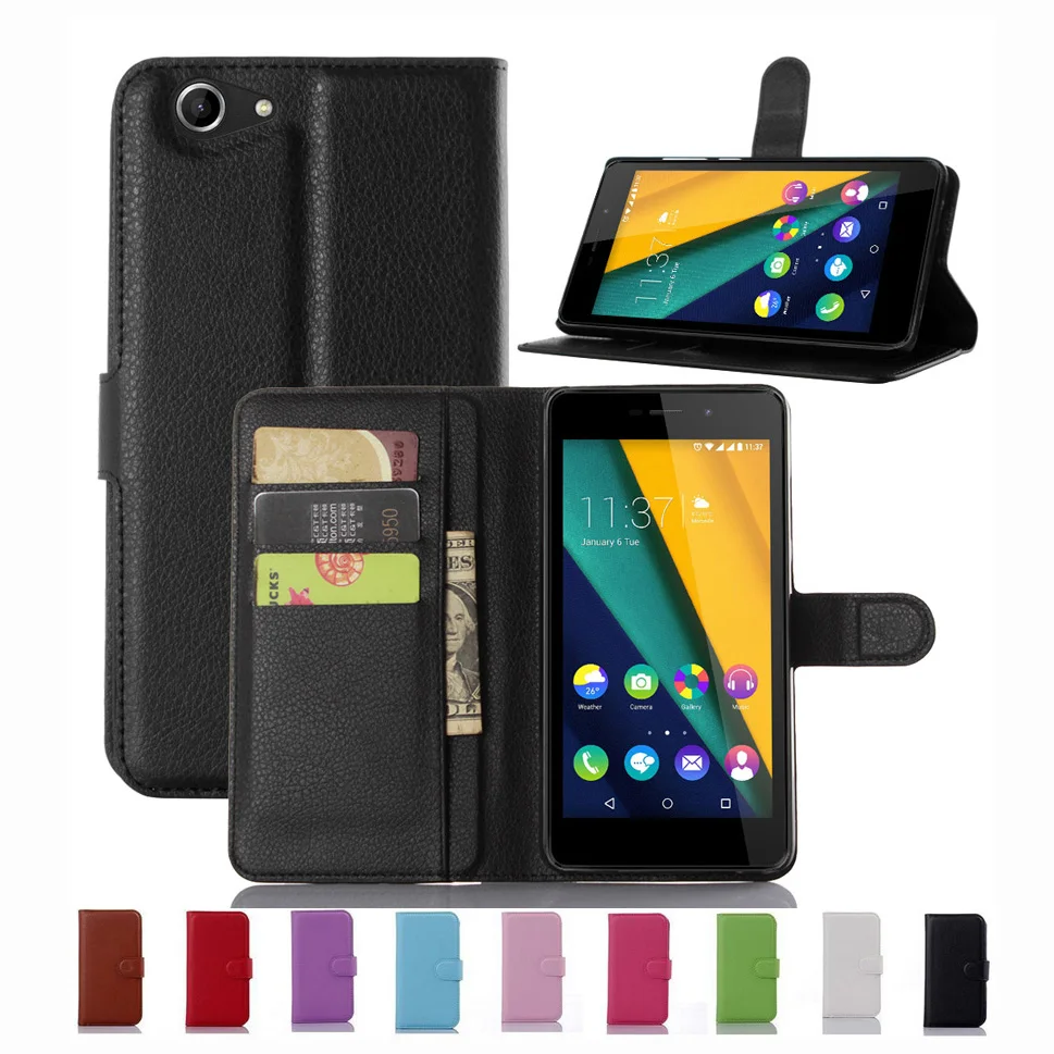 Супер искусственная кожа Coque Carcasa для Wiko мякотью fab 4 г pulpfab чехол флип из
