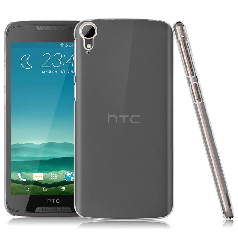Для HTC 828 Новый ультратонкий прозрачный грязеотталкивающий пластиковый
