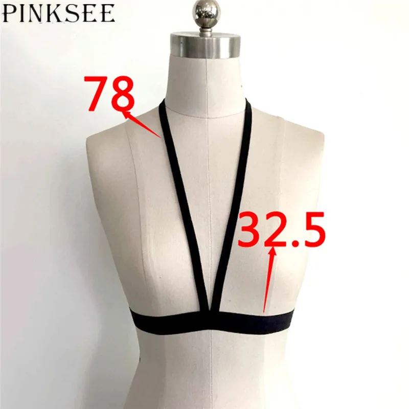 PINKSEE, настоящее ожерелье, колье, макси, бархат, для тела, ремни, Пляжное ожерелье для бикини, женский бюстгальтер, топ, бюстгальтер, летние ювелирные изделия