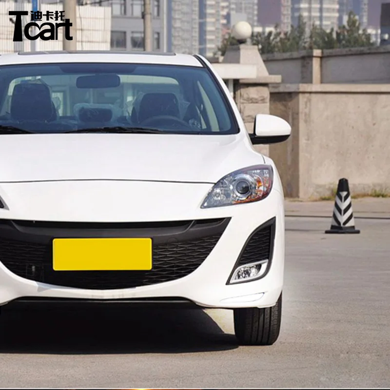 Tcart ДХО для Mazda 3 светодиодные дневные ходовые огни автомобиля с выключенным реле