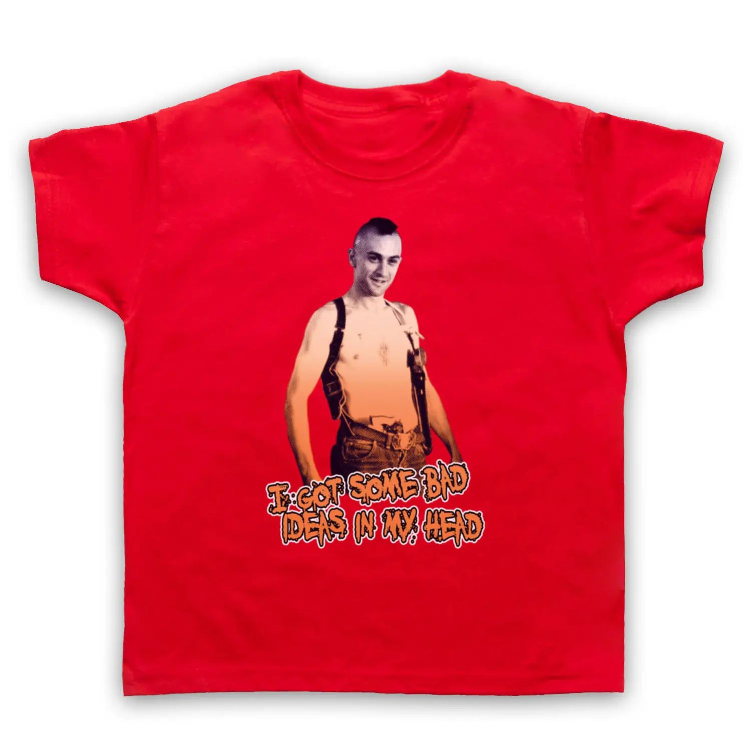 BAD IDEAS TAXI DRIVER UNOFFICIAL DE NIRO TRAVIS BICKLE T-SHIRT ADULTS &amp KIDS SIZ Cool Casual pride t shirt men | Мужская одежда