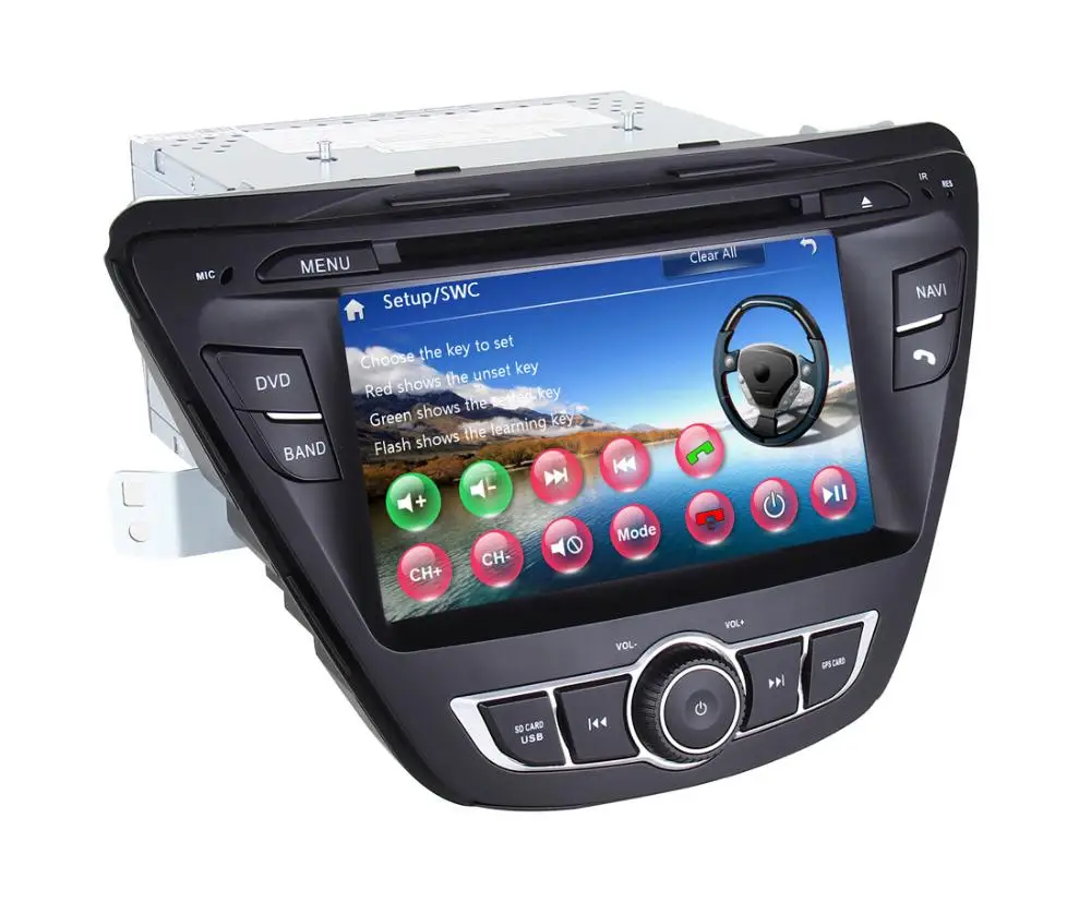 Автомобильный DVD плеер indash 7 дюймов с GPS (опционально) аудио радио стерео USB/SD AUX BT/TV