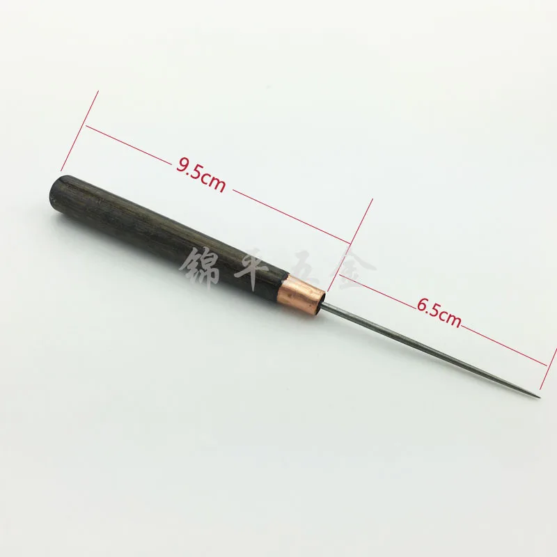 3 3 шт шило с деревянной ручкой DIY кожаный тент швейный шило штырь дырокол инструмент для ремонта ручной БРОШЮРОВЩИК кожевенное ремесло рукоделие - Цвет: 3