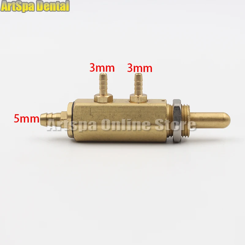Dental Chair Foot Pedal Switch Valve Control Copper 5*3*3mm | Красота и здоровье