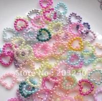 flat back pearl bow for diy decoration mixed colors1000pcsbag 11mm