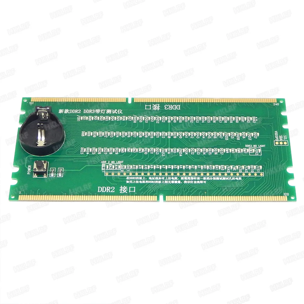1 шт. * Совершенно новая настольная материнская плата DDR2 DDR3 RAM тестер слотов для