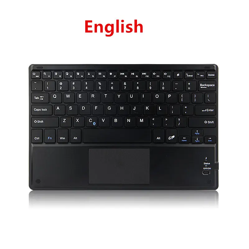 Bluetooth клавиатура для huawei MediaPad M5 10,8 10 Pro CMR-AL09 W09 планшетный ПК Беспроводная клавиатура для CMR-W19 AL19 10,8 дюймов Чехол - Цвет: black English
