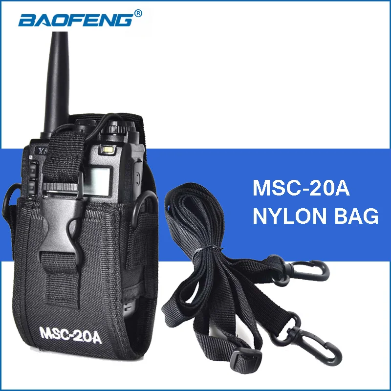 Чехол для рации черная нейлоновая сумка портативная рация аксессуары BAOFENG UV 5R 888S