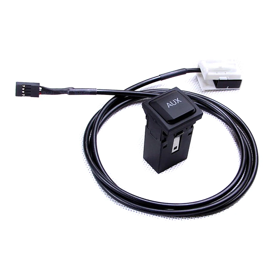 TUKE OEM VW RCD 510 RNS315 переключатель aux + кабель для Jetta MK5 Golf MK6 Scirocco 5KD035724A|aux switch|rcd auxrcd cable |