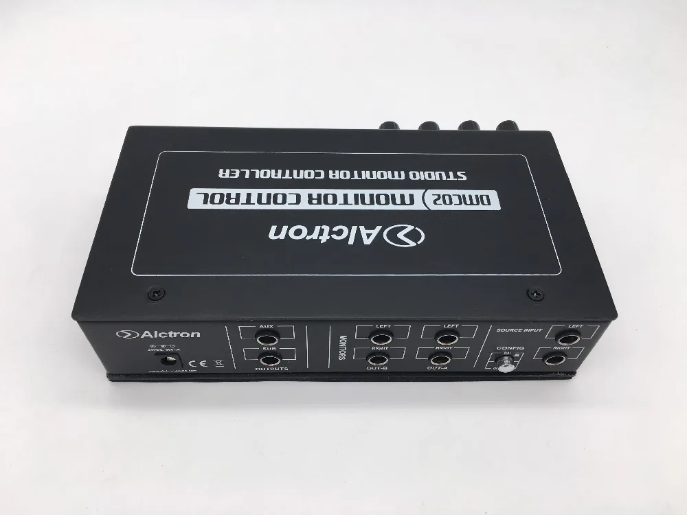 Alctron DMC02 профессиональный студийный монитор контроллер стерео гарнитура усилитель распределения для записи