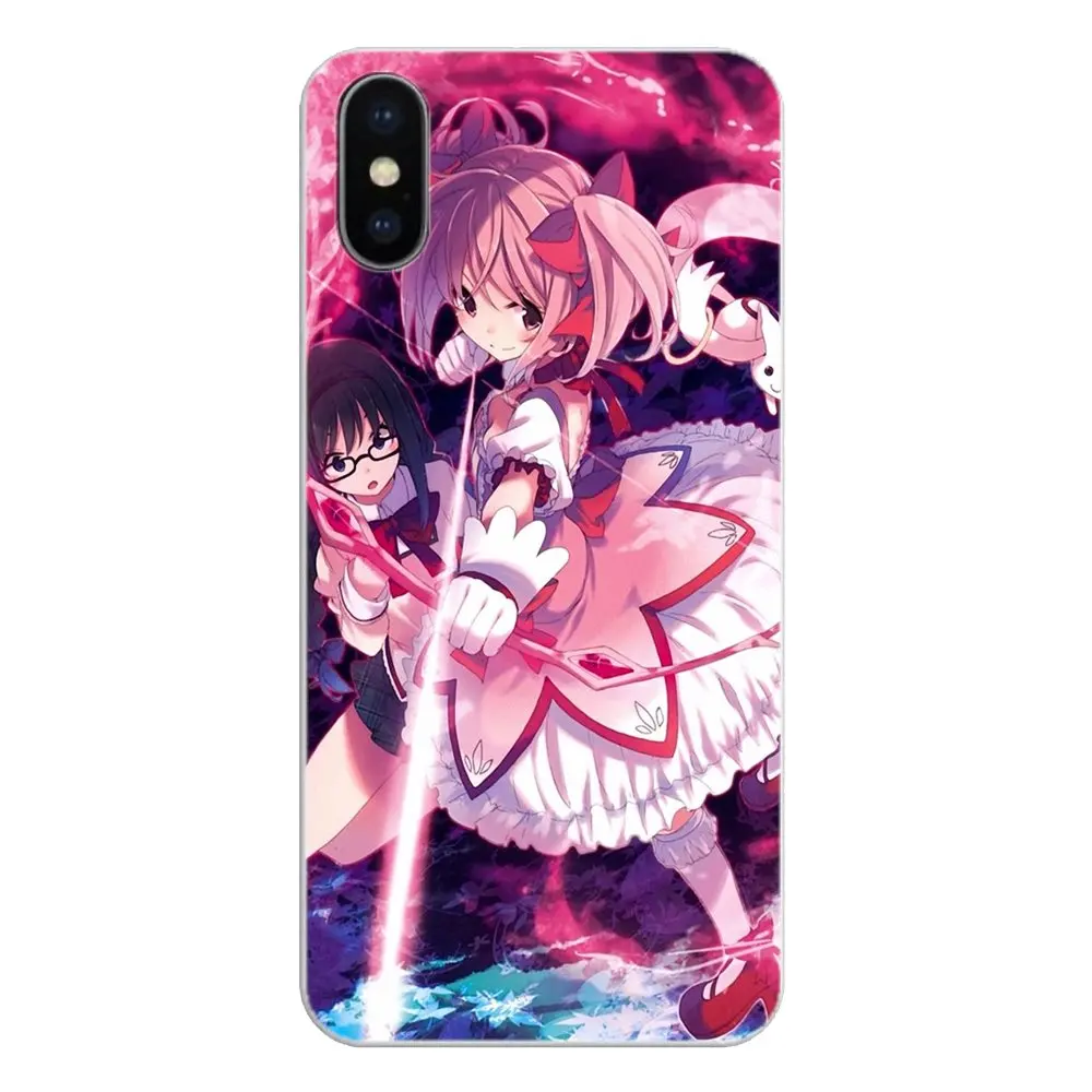 Anime Puella Magi Madoka Magica For Samsung Galaxy S2 S3 S4 S5 MINI S6 S7 edge S8 S9 Plus Note 2 3 4 5 8 Coque Fundas Case Cover |