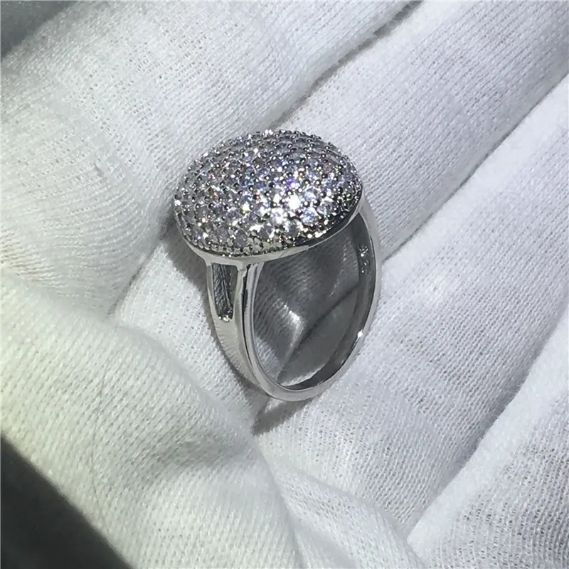 Модное ювелирное изделие Bella обручальное кольцо для женщин полный 5A Циркон