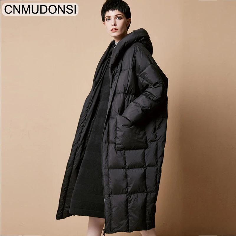 

Women Warmer Jacket Winter Hoodies Cloak Designers Plus Big Size Ladies Puffer Cape Ladies Long Green Duck Woman Coat and Jacke
