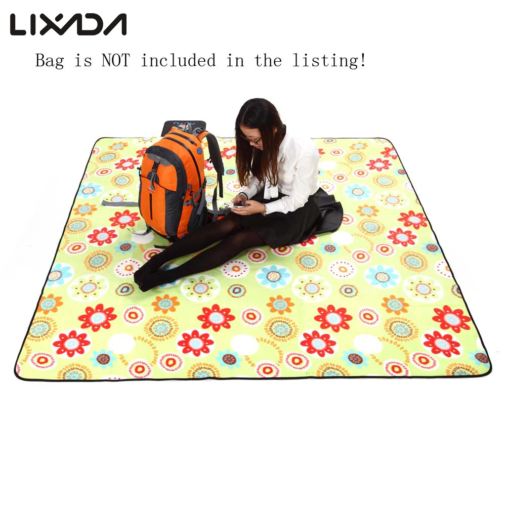 200*200 см Открытый Пикник Пляж Отдых На Природе Мат Водонепроницаемый Влагостойкий